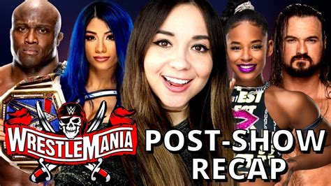 LIVE: WWE WrestleMania 37 Night 1 Post-Show Review — Lucha Central