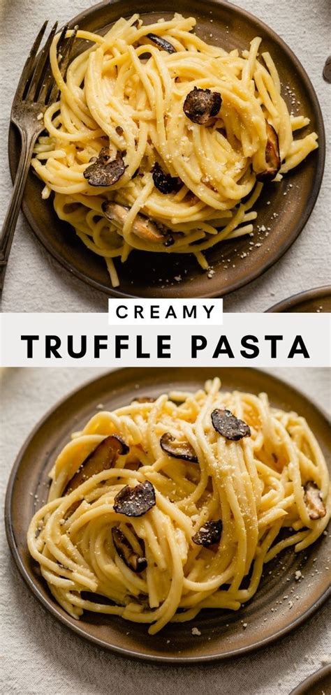 Black Truffle and Mushroom Pasta Recipe — Zestful Kitchen | Receta | Comida, Pasta, Recetas