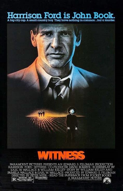 Witness (1985) – Original One Sheet Movie Poster - Hollywood Movie Posters