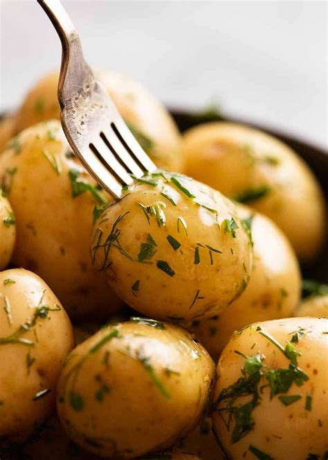 Baby Potatoes with Butter & Herbs | Recipe | Thyme recipes, Baby ...