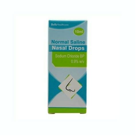 Bells Normal Saline Nasal Drops 10ml