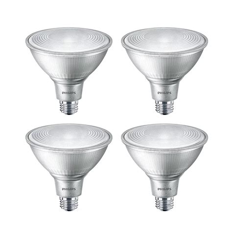 Philips 13W=120W Bright White PAR38 LED Light Bulb (4-pack) | The Home Depot Canada