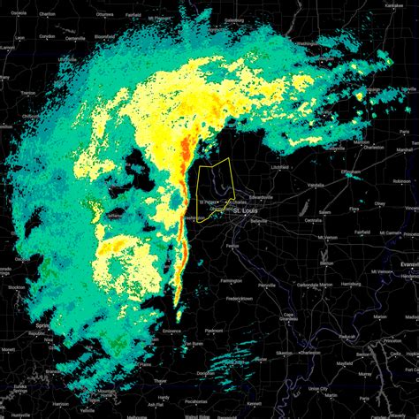 Interactive Hail Maps - Hail Map for St. Charles, MO