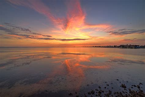 Sunset over Tampa Bay | HDR creme