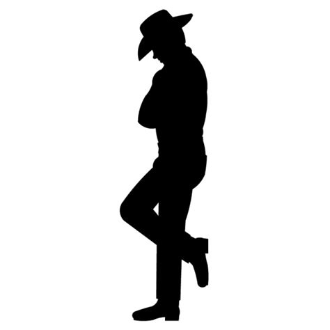 Cowboy Campfire Silhouette at GetDrawings | Free download