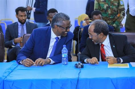 Opposition Leaders Hassan Sheikh and Abdirahman Abdishakur ...