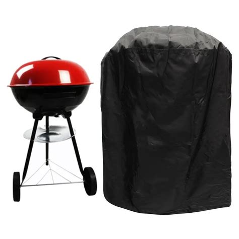 Black Waterproof BBQ Grill Barbeque Dome Cover Outdoor Rain Barbacoa Anti Dust Protector For Gas ...