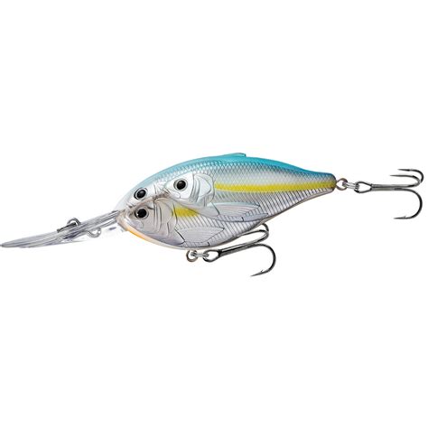 LiveTarget Lures Threadfin Shad Crankbait Deep Dive - Metallic Pearl ...