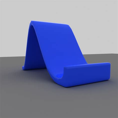 Standard Tablet or Phone Holder 3D Model 3D printable STL | CGTrader.com