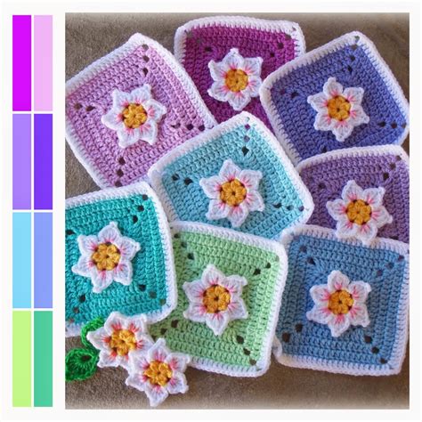 Zooty Owl's Crafty Blog: Not Quite A Daffodil Square: Pattern