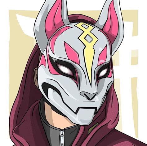 Here's my 4th Fortnite Character portrait: Drift ! | Character ...