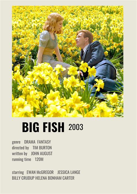 poster big fish | Paginas de peliculas, Carteles minimalistas de ...