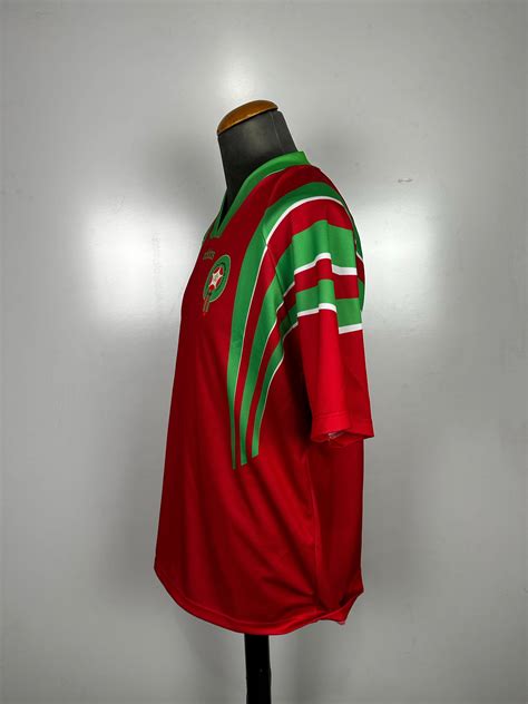 Morocco National Team Football Jersey Retro 1997 Atlas Lions – Sport ...