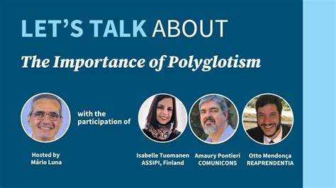 Let's Talk About: The Importance of Polyglotism - YouTube