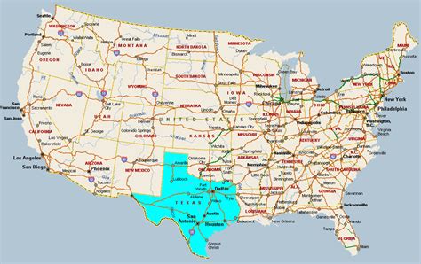 Map of Texas in USA Area Pictures | Texas City Map, County, Cities and State Pictures