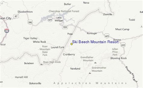 Ski Beech Mountain Resort Ski Resort Guide, Location Map & Ski Beech Mountain Resort ski holiday ...