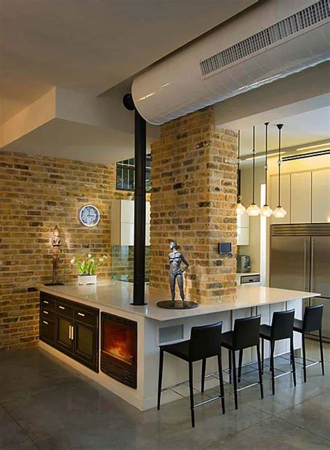 Fireplace In Kitchen Island – Things In The Kitchen