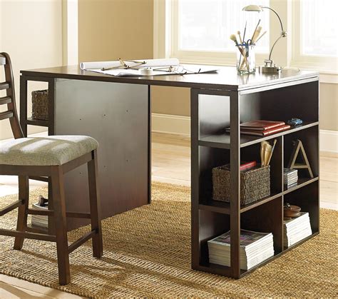 Counter Height Office Desk - Furniture Sets for Living Room Check more at http://www.gameintown ...