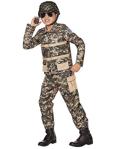 Kids Military Soldier Costume - Spirithalloween.com