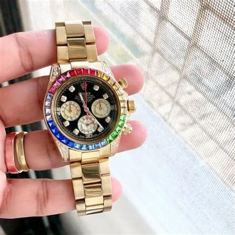 Rolex Rainbow Chronograph