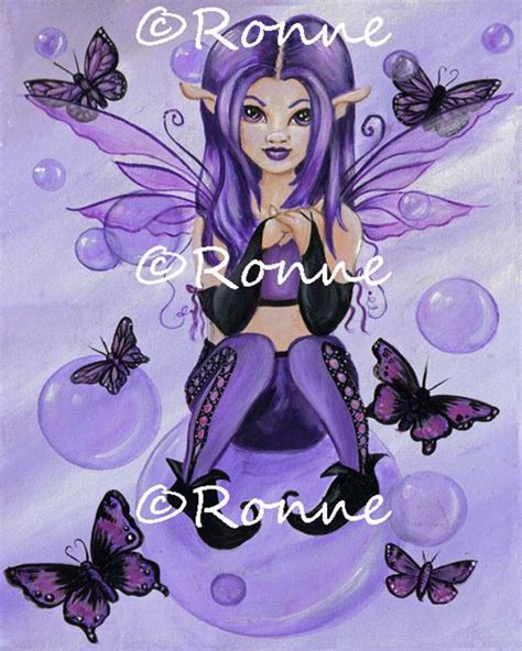 The Purple Fairy.jpg - by Ronne P Barton from Fantasy amp Sci Fi Art ...