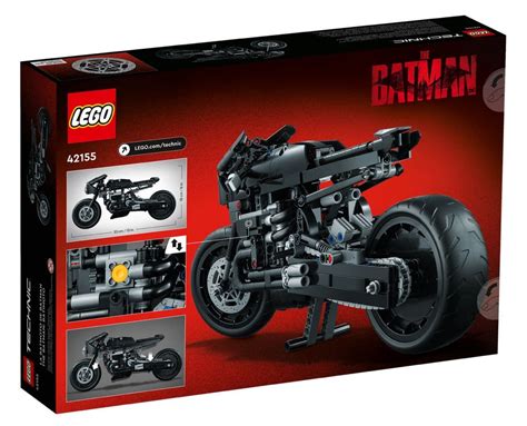 The Batman Batcycle Hits the Street of Gotham with LEGO Technic