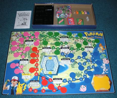 Pokemon Master Trainer Board Game MB Hasbro