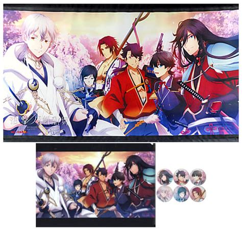 Drawing and Illustration Tapestry Set "Live Touken Ranbu" ufotable ...