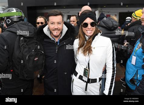 Businessman Rene Benko and his wife Natalie pictured in Kitzbuehel on ...