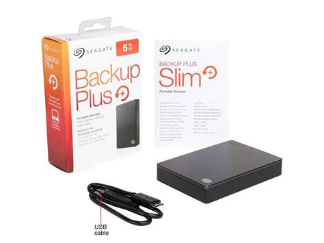 Seagate Backup Plus 5TB USB 3.0 External Hard Drive - Newegg.com