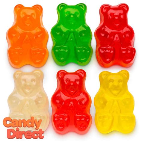 Assorted 6-Flavor Gummy Bears - 5lb – CandyDirect.com