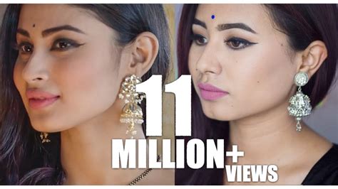 Shivanya (Mouni Roy) Naagin Inspired Makeup Look || Beauty Nepal || 2016 - YouTube