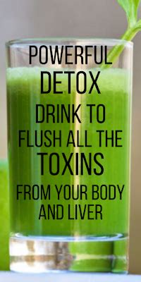 Powerful Detox Drink To Flush All The Toxins From Your Body And Liver - Detox Drinks for Health ...