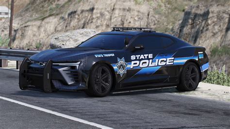 Camaro Zl1 Police Car