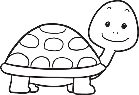 schildpad dier cartoon doodle kawaii anime kleurplaat schattig ...