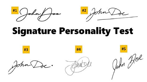 Signature Analysis: Your signature reveals these personality traits