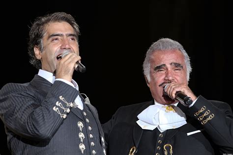 Vicente Fernandez And Son Alejandro Record A Duet For El Potrillo's ...