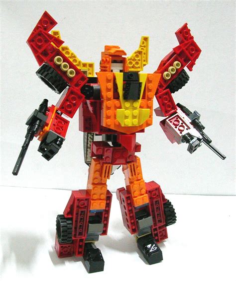 Alanyuppie's LEGO Transformers: Instructions for LEGO Neo Hot Rod