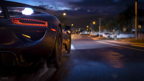 Time-lapsed photography of black luxury car on asphalt road during night time HD wallpaper ...