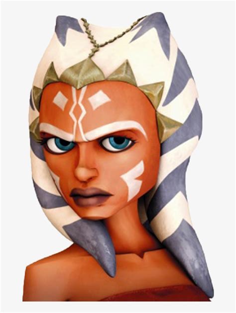 Ahsoka Tano By Iclijaroeb - Star Wars Ahsoka Face Transparent PNG ...