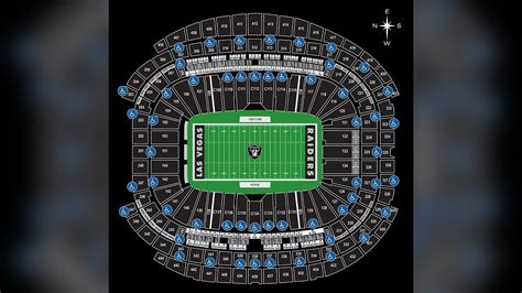 BTS Allegiant Stadium Seating Chart for 2022 Las Vegas concert