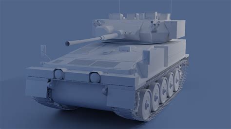 ArtStation - FV107 Scimitar