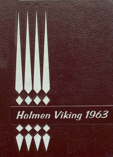 1963 yearbook from Holmen High School from Holmen, Wisconsin for sale