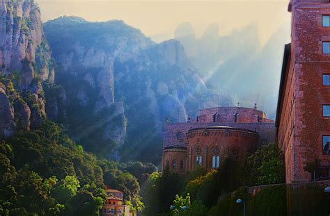 The monastery of Santa Maria de Montserrat is a monastery Benedictine located in the mountain of ...