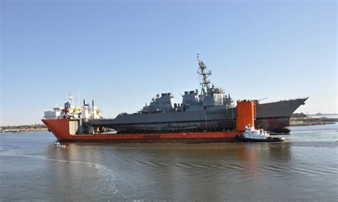 USS Fitzgerald arrives home for repair and restoration