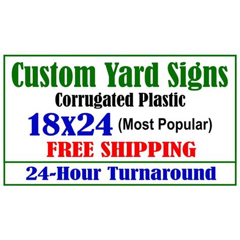 Yard Signs 18x24