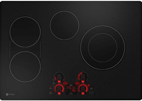 GE Profile™ 30" Black Built-In Electric Cooktop | Percy's | Worcester, MA