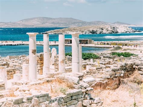 Visiter l’île de Délos : mystérieuse île grecque des Cyclades