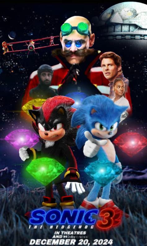 Sonic the hedgehog 3: movie poster by TailsTheDesigner92 on DeviantArt