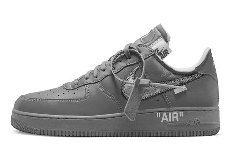 A Paris-Exclusive Off-White x Nike Air Force 1 Low Is Releasing In Grey